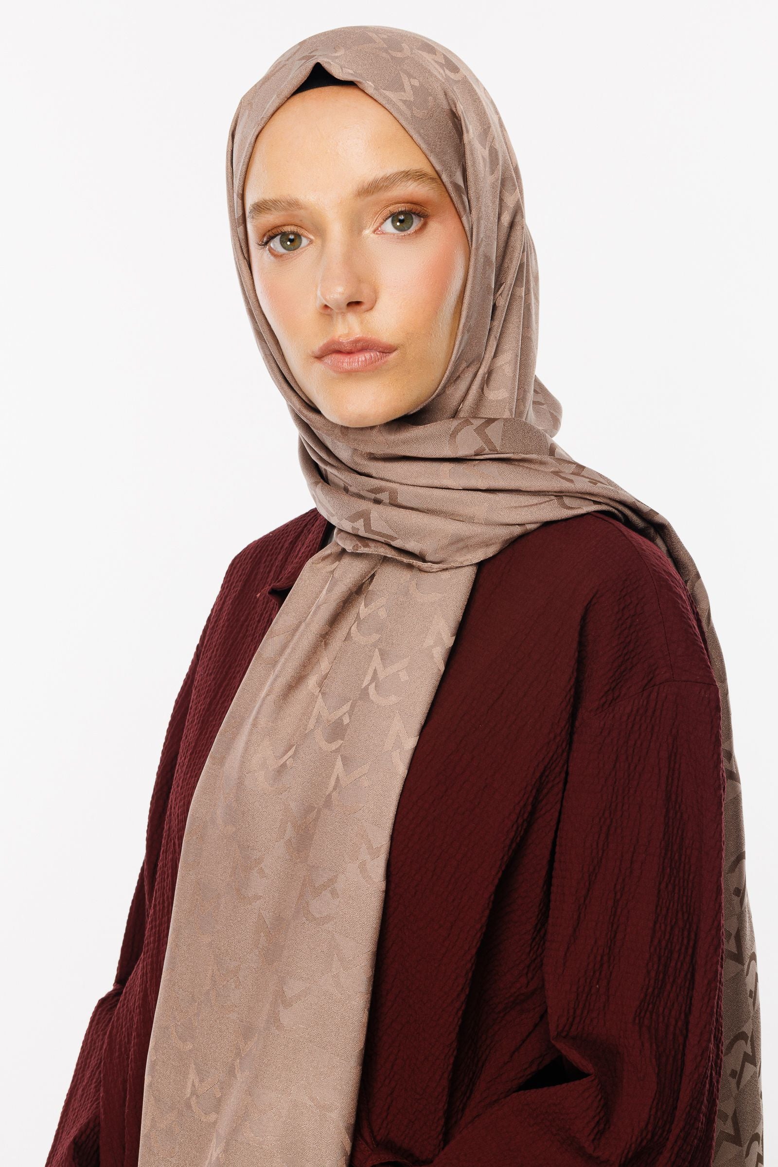 Canyon MC Pattern Jacquard Shawl