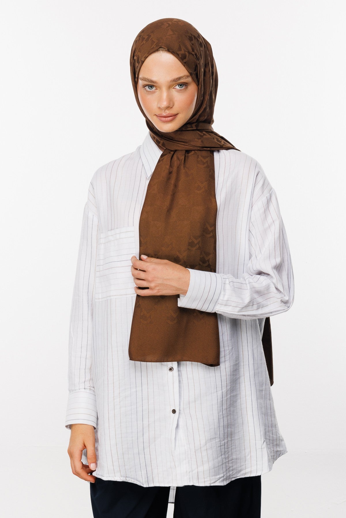 Bitter MC Pattern Jacquard Shawl