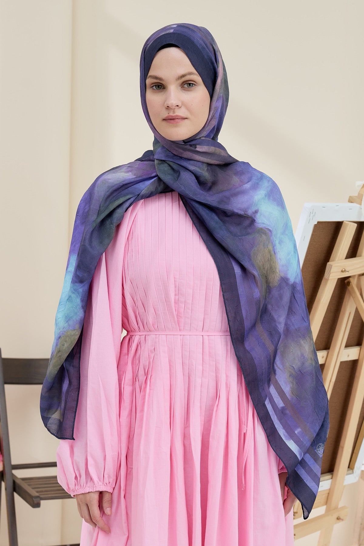Mauve Bamboo Shawl