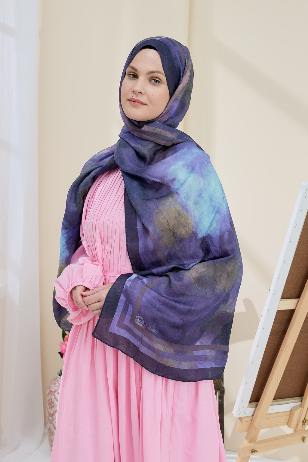 Mauve Bamboo Shawl