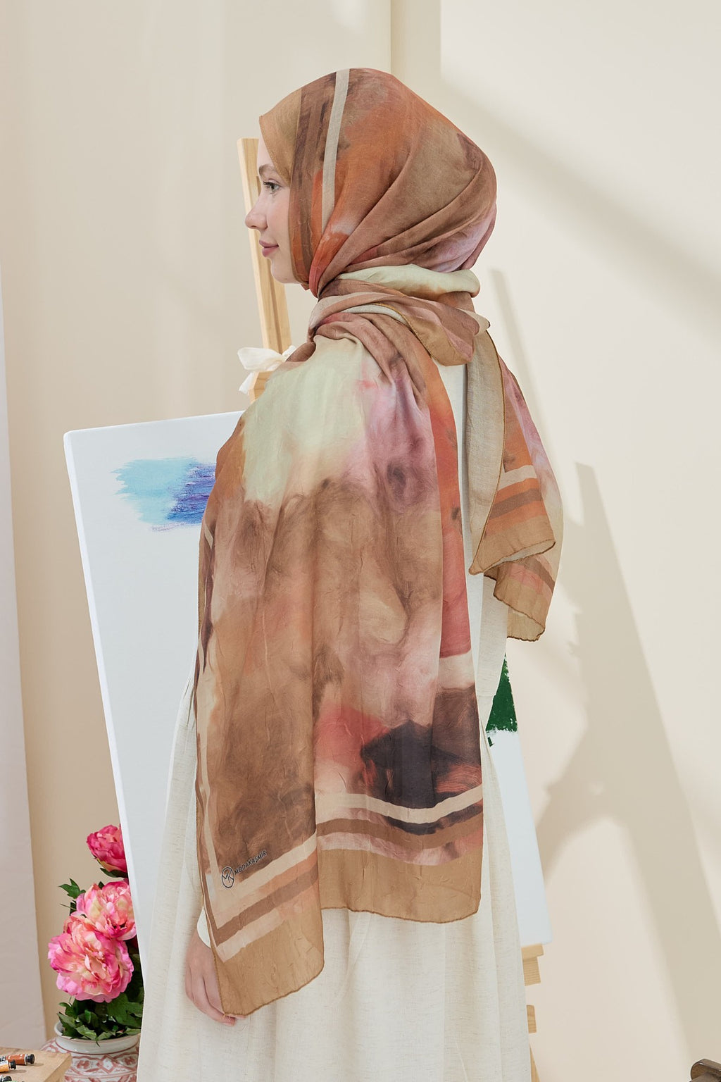 Caramel Bamboo Shawl