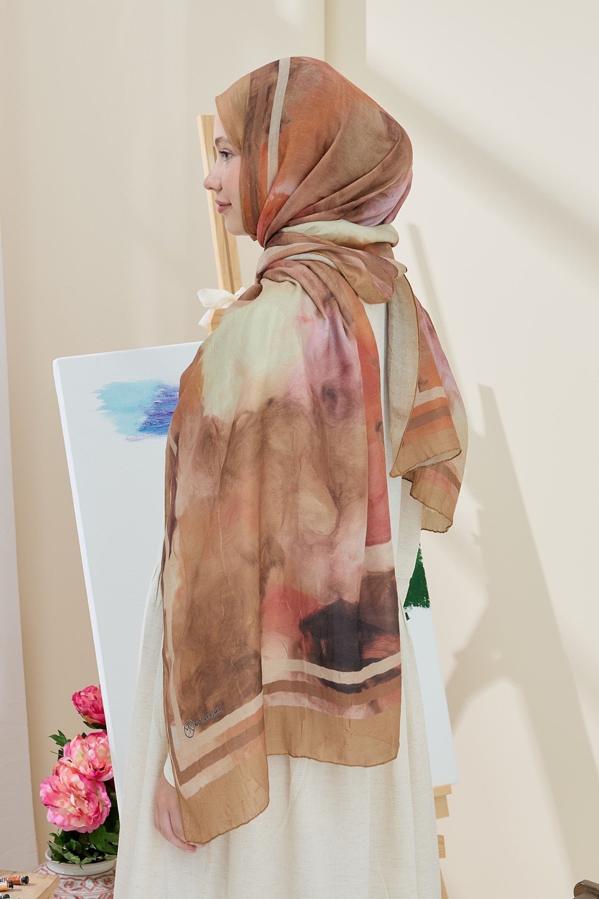 Caramel Bamboo Shawl